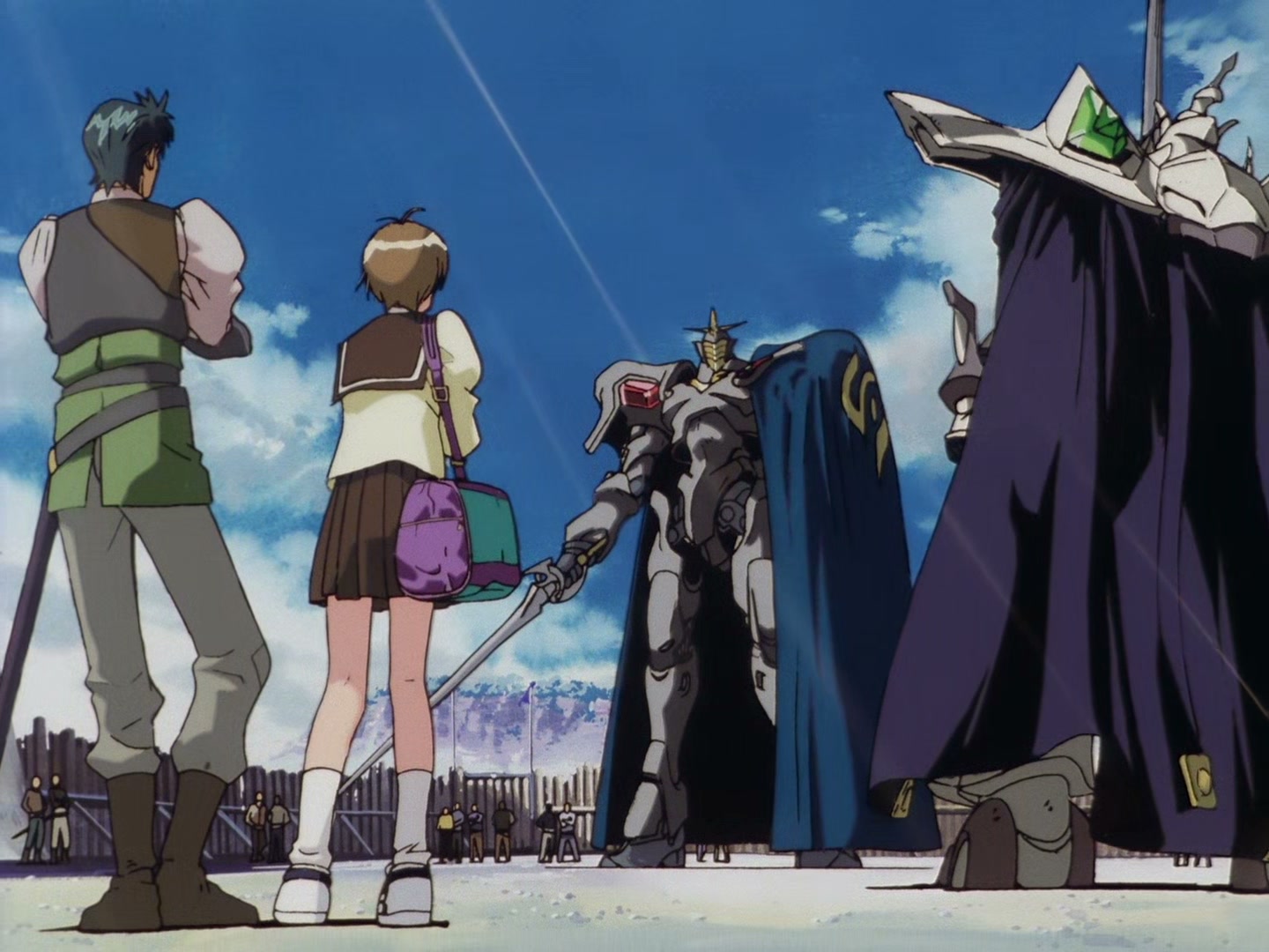 The Vision of Escaflowne Ep 3: The Gallant Swordsman @ 00:19:22