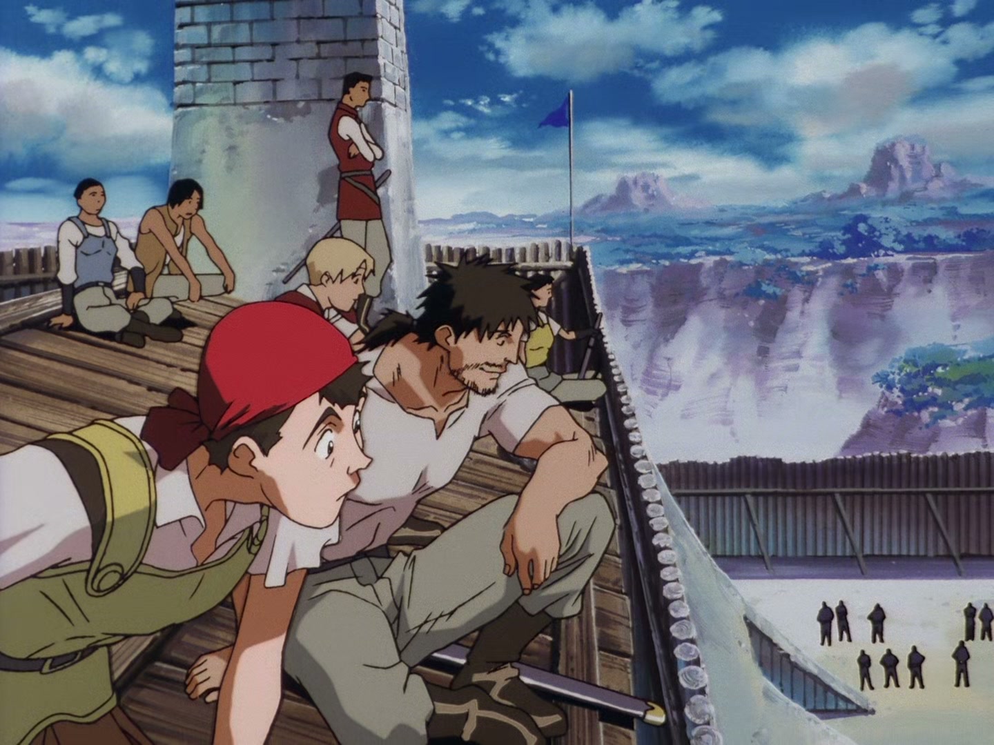 The Vision of Escaflowne Ep 3: The Gallant Swordsman @ 00:20:01