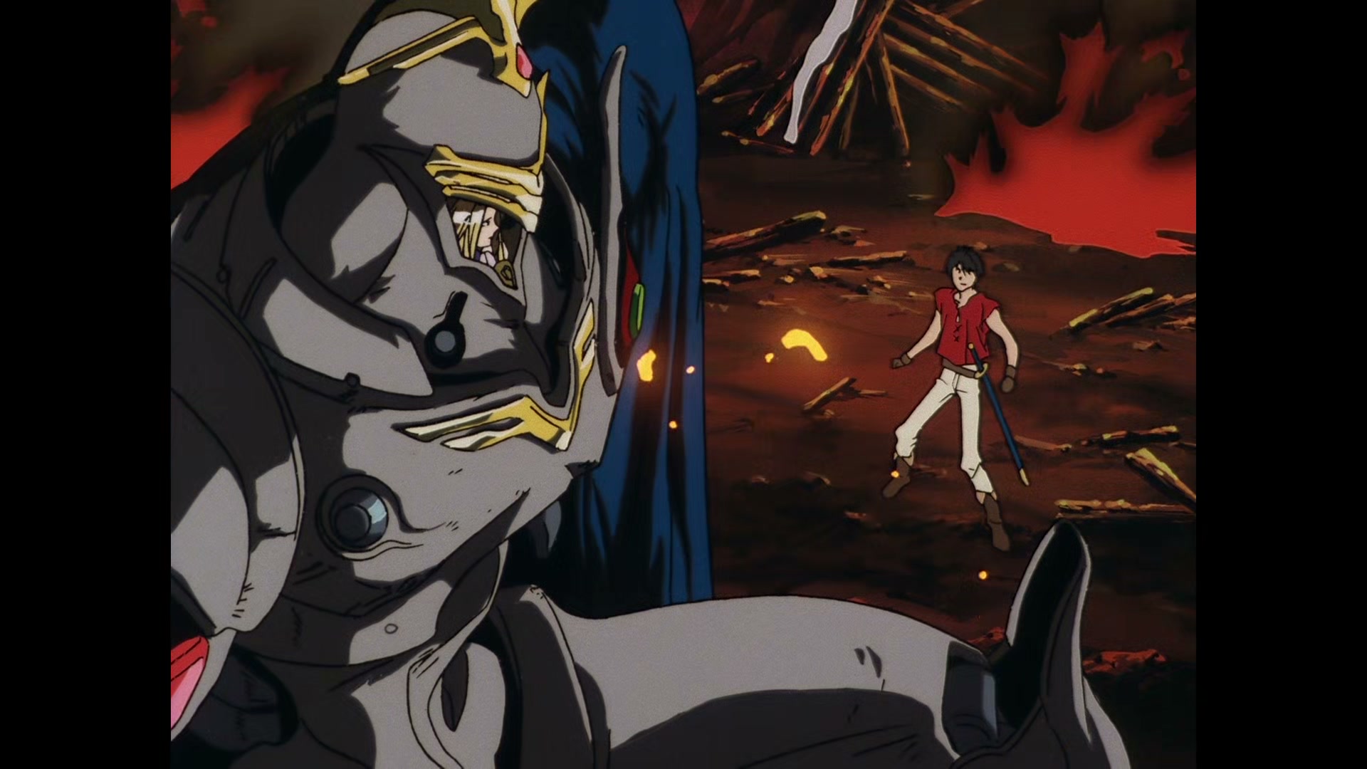 The Vision of Escaflowne Ep 4: The Diabolical Adonis @ 00:14:32
