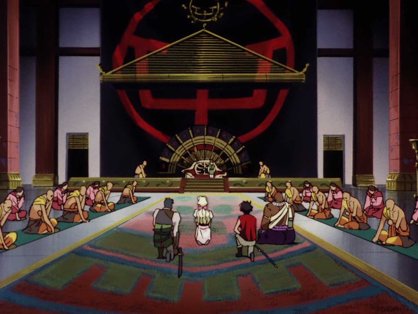 The Vision of Escaflowne Ep 10: The Blue-Eyed Prince @ 00:03:44