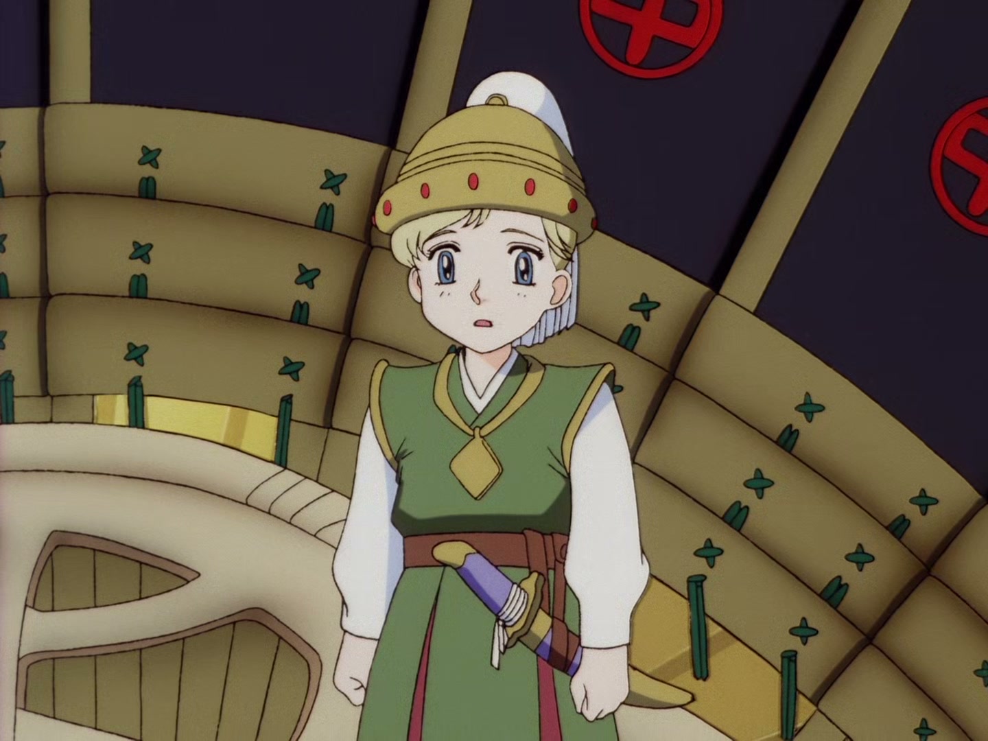 The Vision of Escaflowne Ep 10: The Blue-Eyed Prince @ 00:04:15