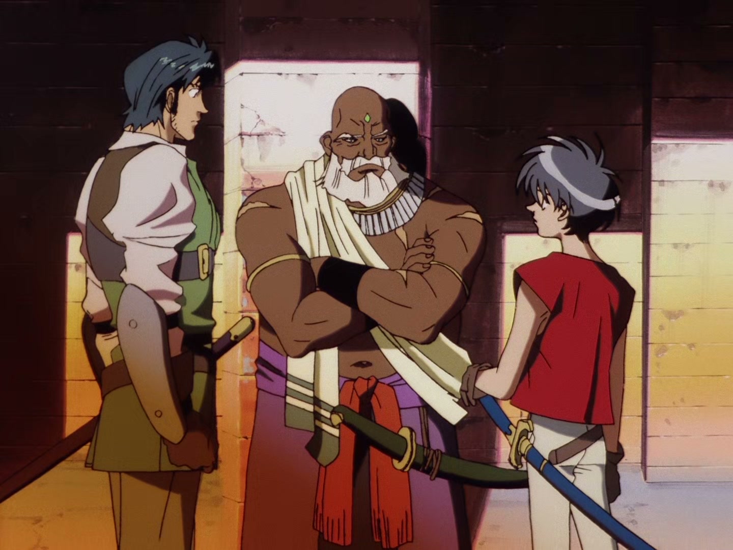 The Vision of Escaflowne Ep 10: The Blue-Eyed Prince @ 00:06:08