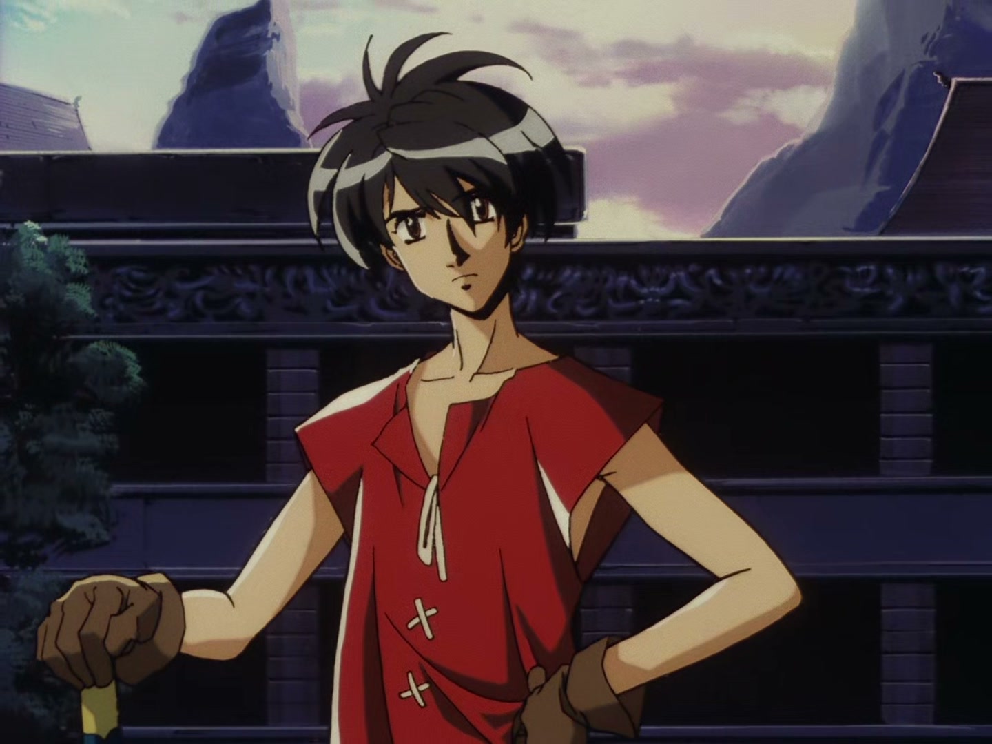 The Vision of Escaflowne Ep 10: The Blue-Eyed Prince @ 00:13:36