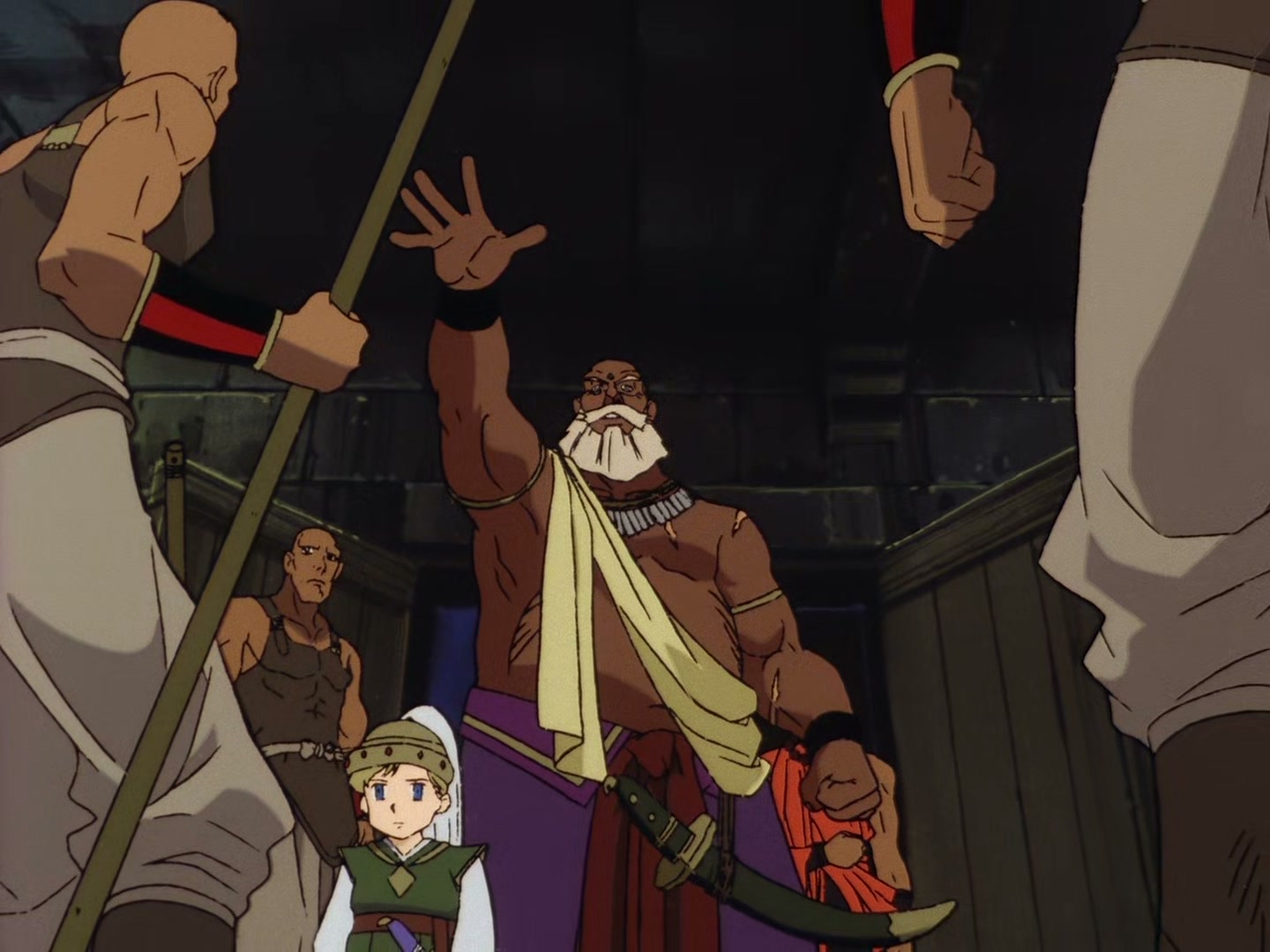 The Vision of Escaflowne Ep 10: The Blue-Eyed Prince @ 00:16:28