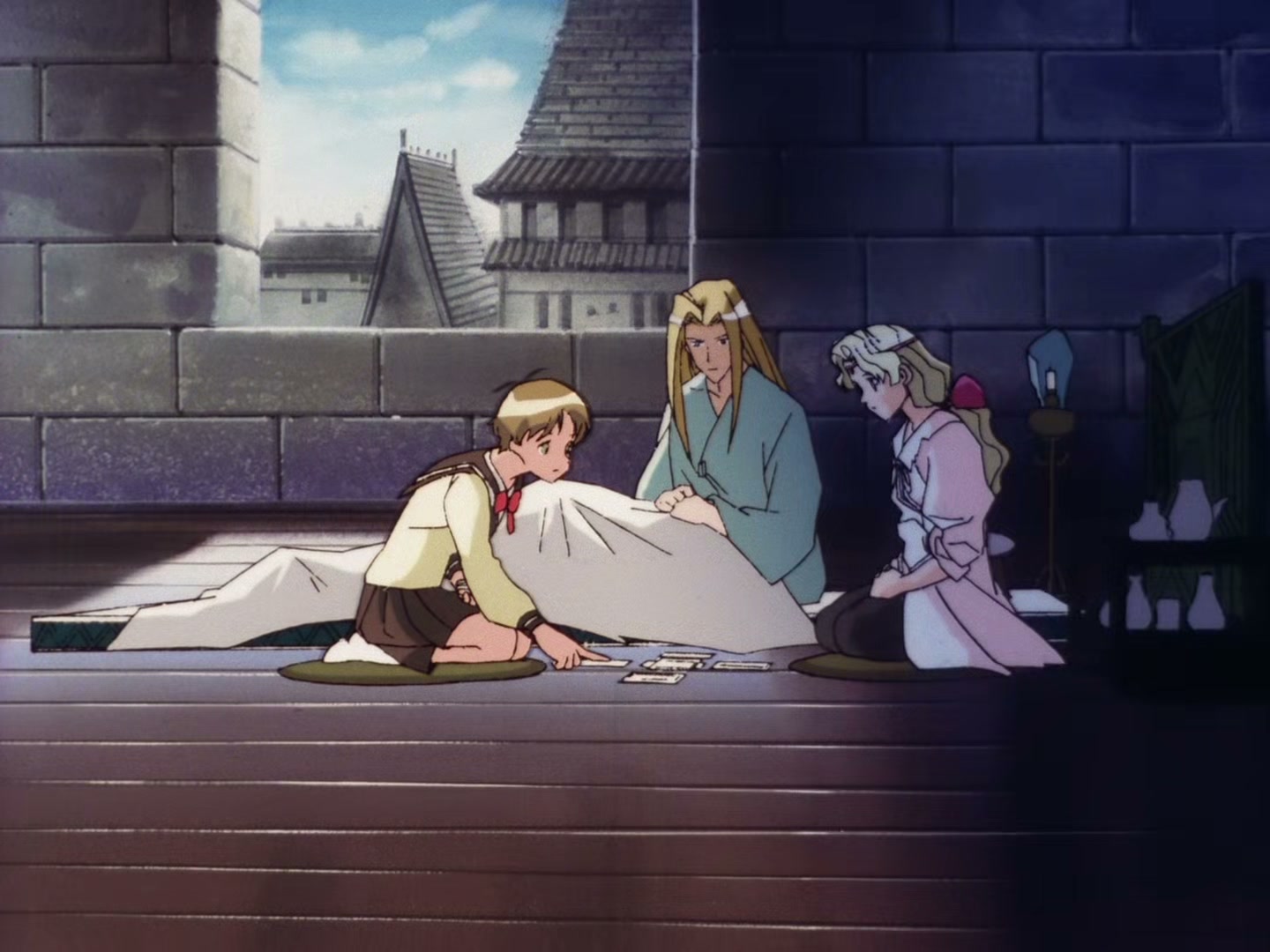 The Vision of Escaflowne Ep 10: The Blue-Eyed Prince @ 00:16:43