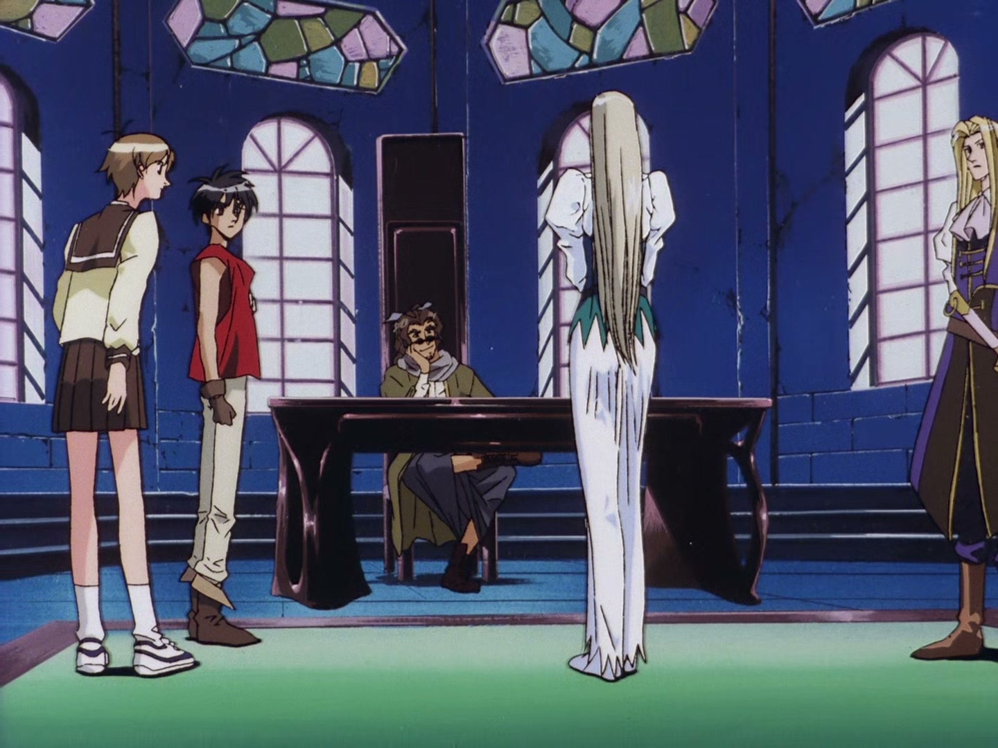 The Vision of Escaflowne Ep 19: Operation Golden Rule of Love @ 00:05:45