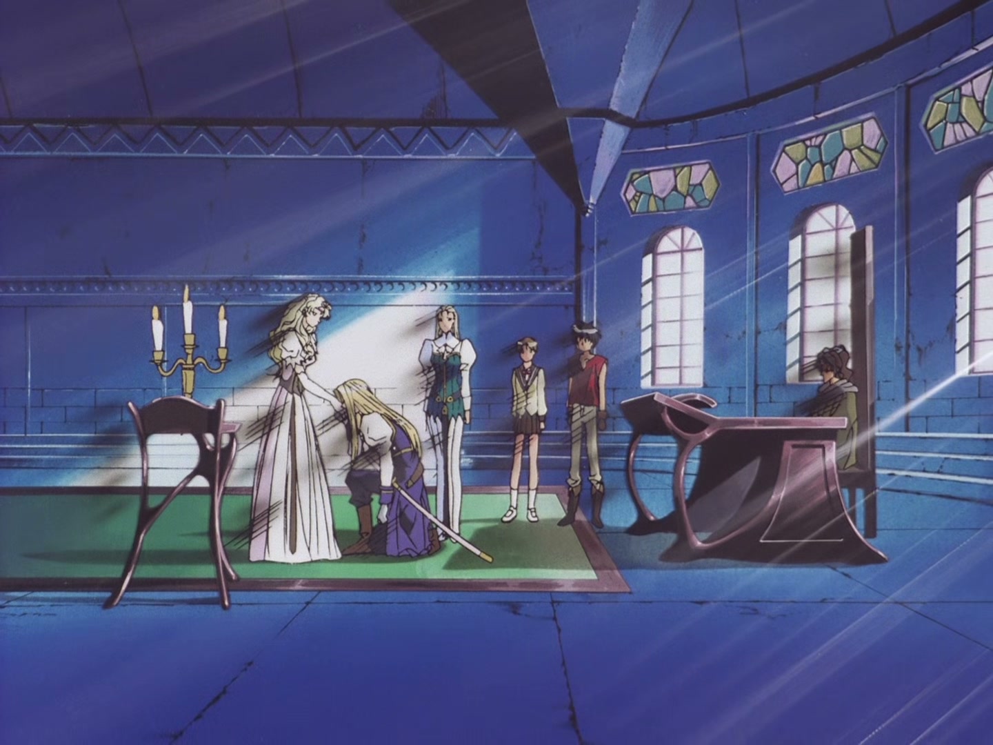 The Vision of Escaflowne Ep 19: Operation Golden Rule of Love @ 00:06:32
