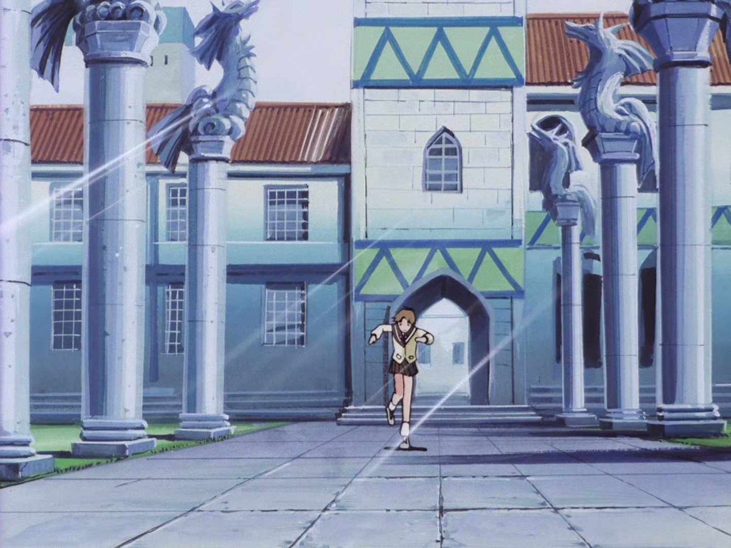 The Vision of Escaflowne Ep 19: Operation Golden Rule of Love @ 00:08:44
