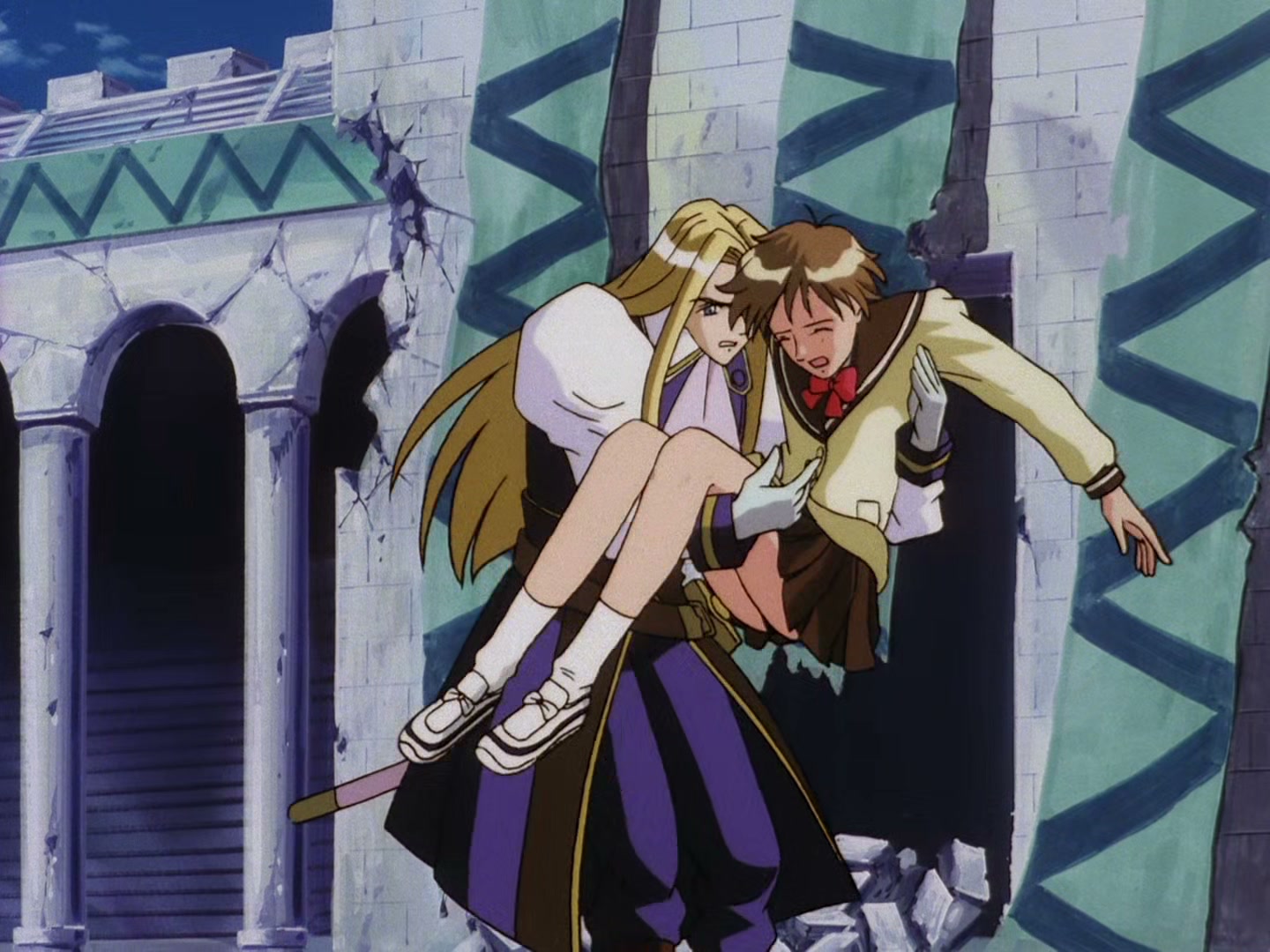 The Vision of Escaflowne Ep 21: Reaction of Fortune @ 00:03:17