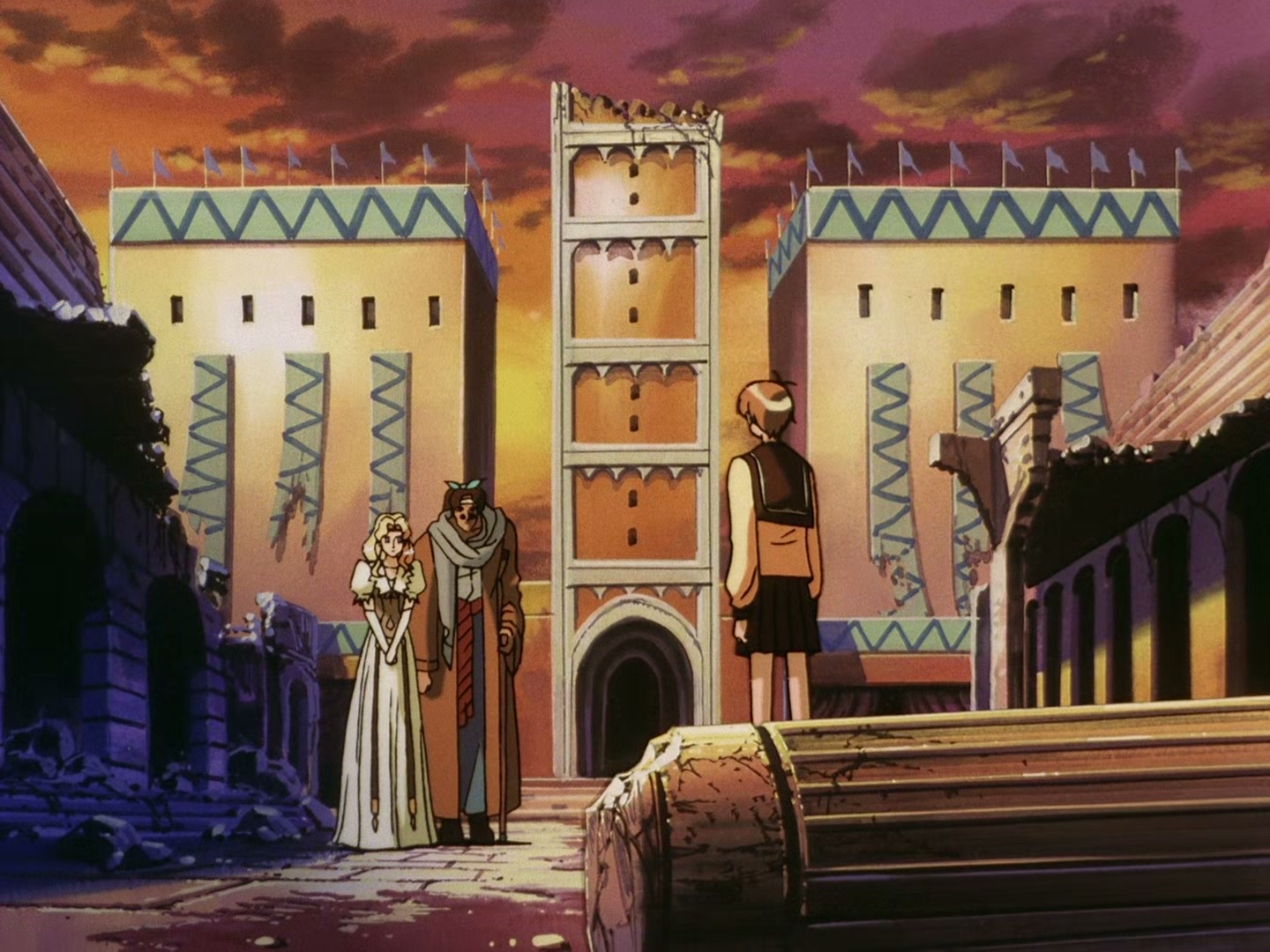 The Vision of Escaflowne Ep 21: Reaction of Fortune @ 00:05:10