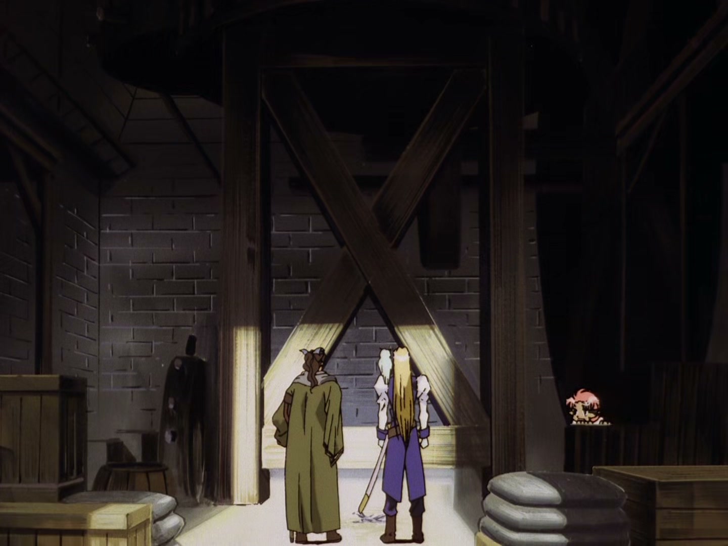 The Vision of Escaflowne Ep 22: The Black-Winged Angel @ 00:07:33