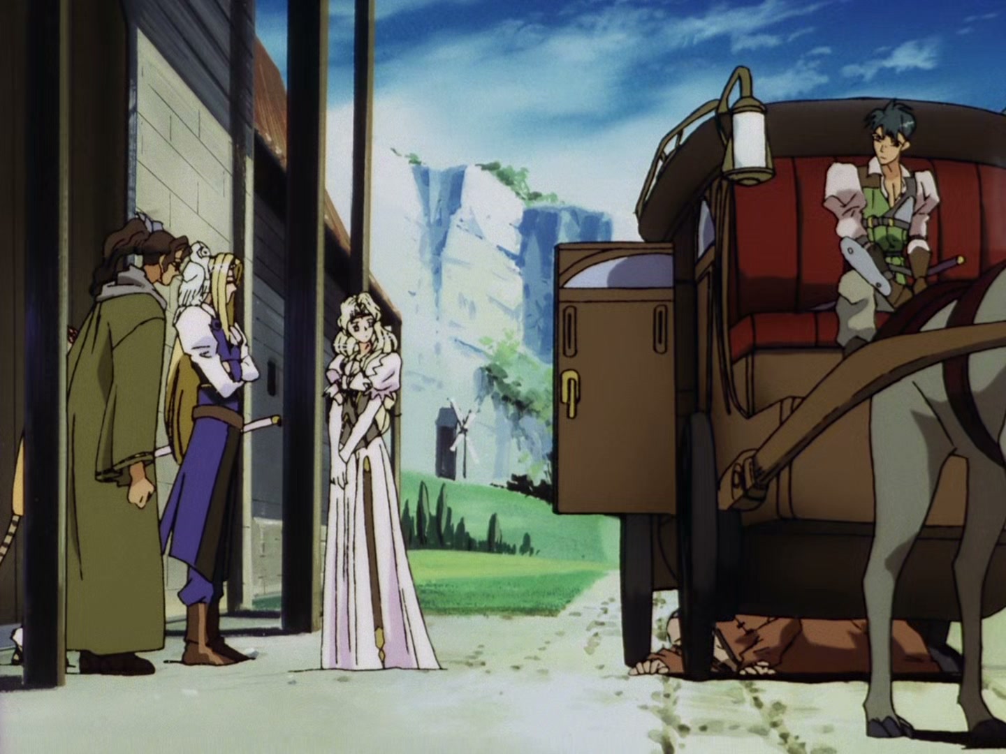 The Vision of Escaflowne Ep 22: The Black-Winged Angel @ 00:08:01