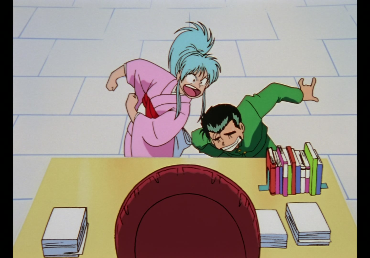 Yu Yu Hakusho Ep 2: Koenma Appears @ 00:05:44