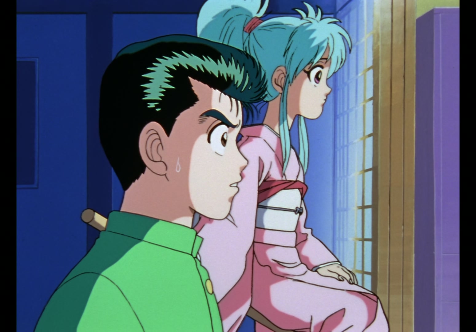 Yu Yu Hakusho Ep 2: Koenma Appears @ 00:08:16