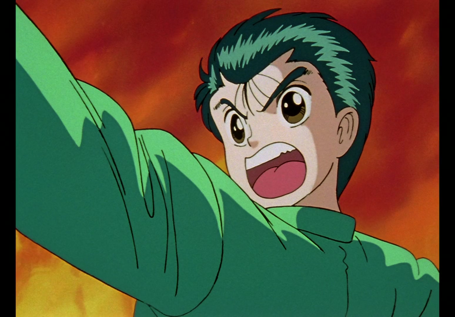 Yu Yu Hakusho Ep 5: Yusuke's Back @ 00:01:45