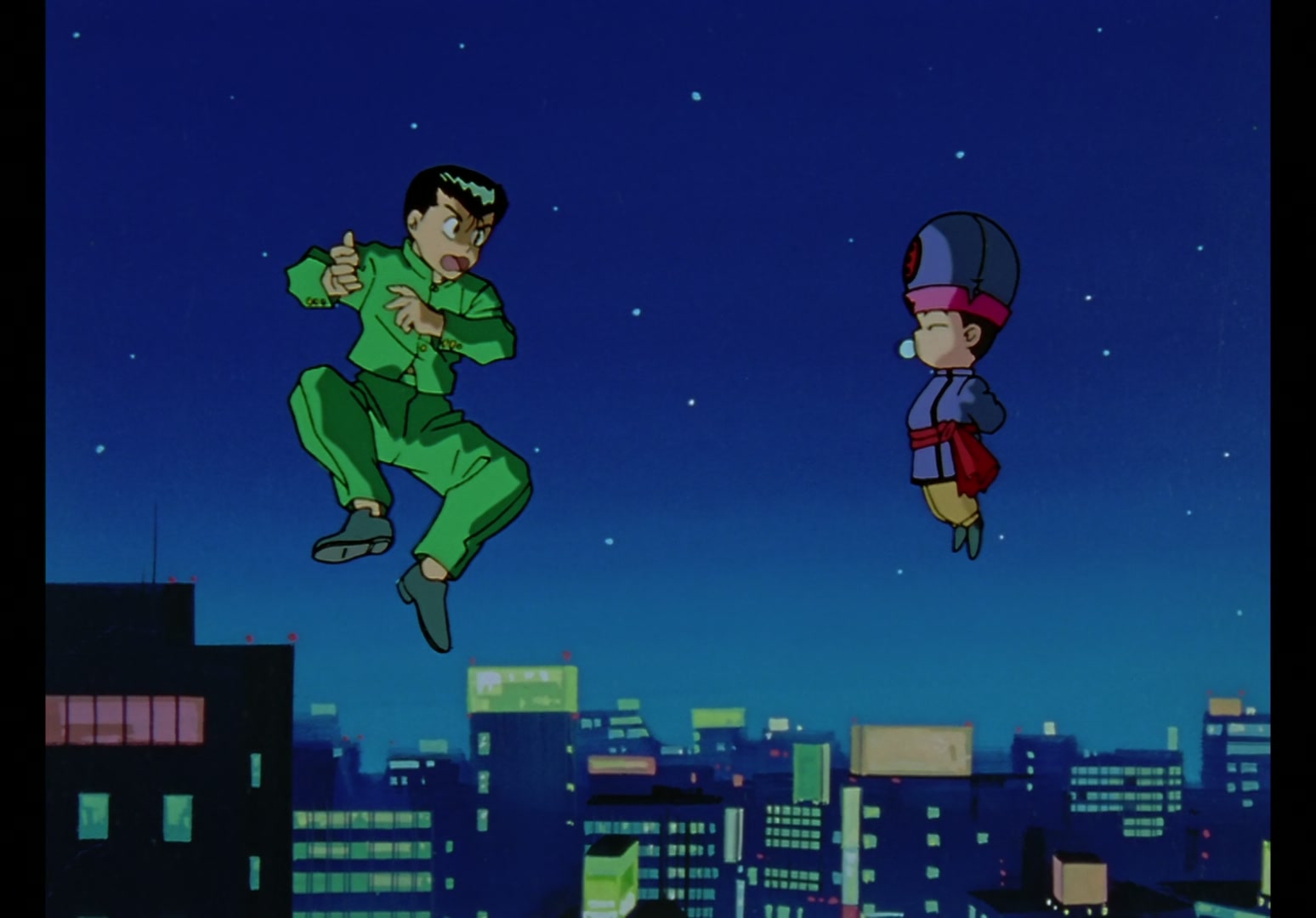 Yu Yu Hakusho Ep 5: Yusuke's Back @ 00:02:19