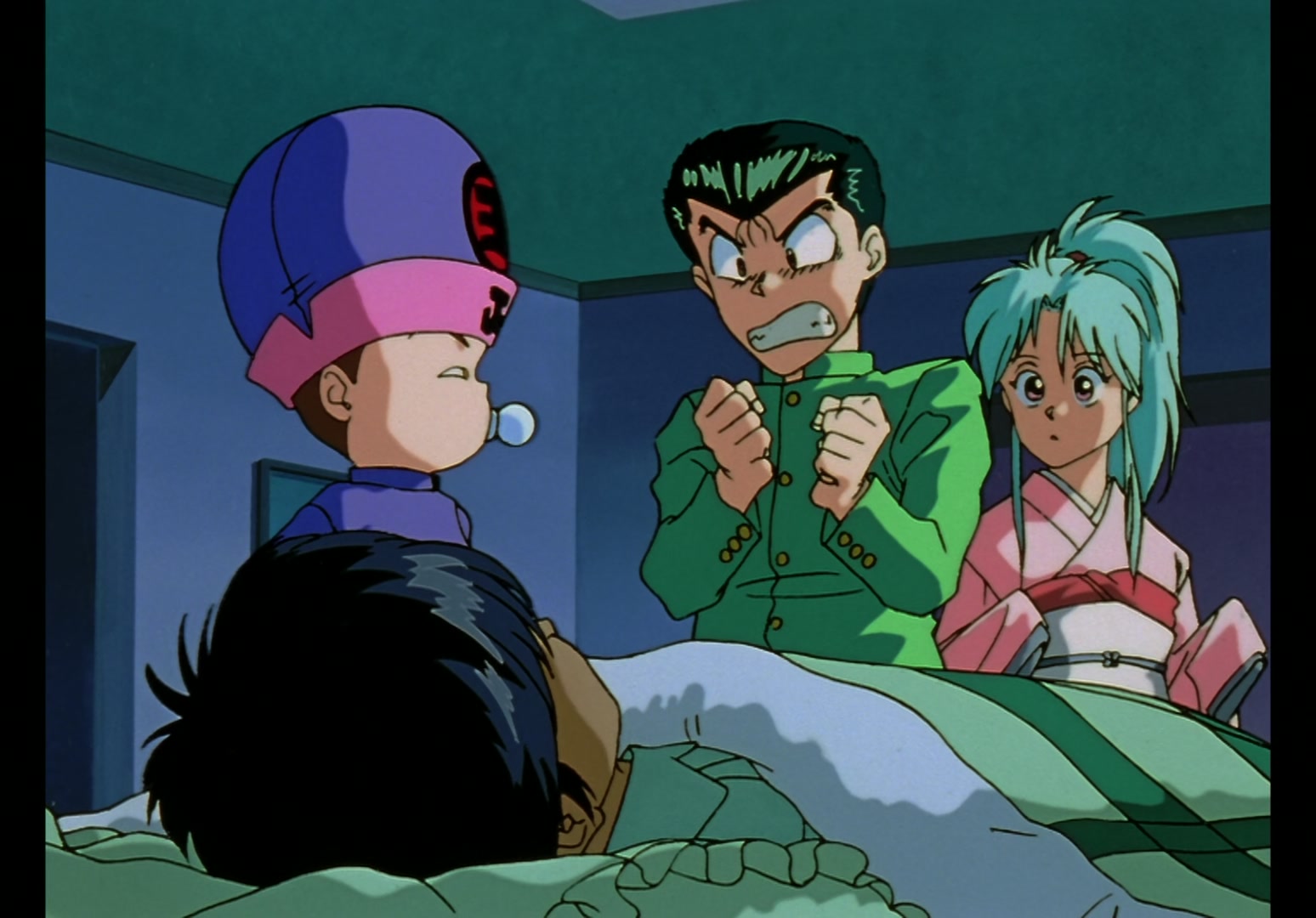 Yu Yu Hakusho Ep 5: Yusuke's Back @ 00:03:43