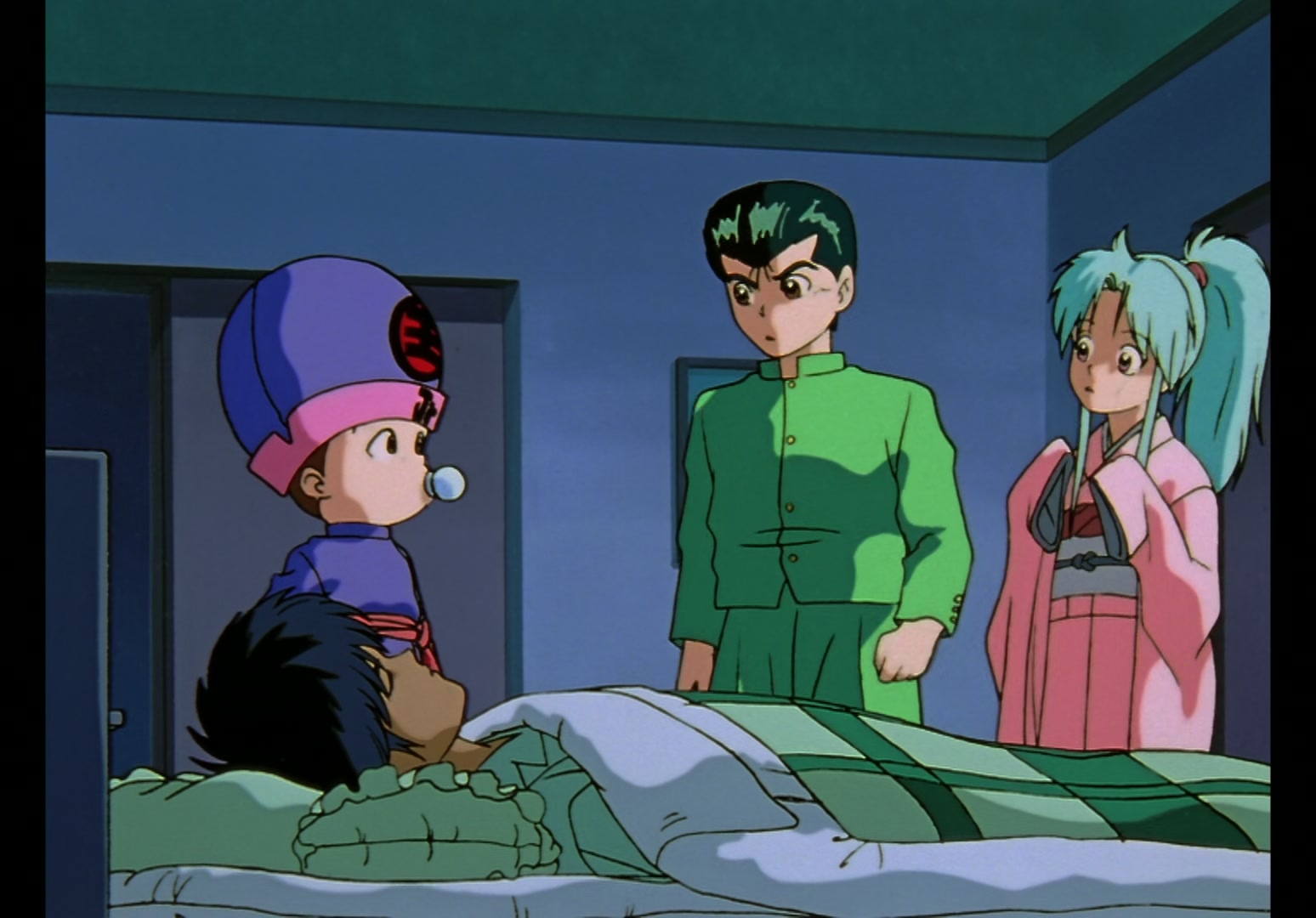 Yu Yu Hakusho Ep 5: Yusuke's Back @ 00:04:44