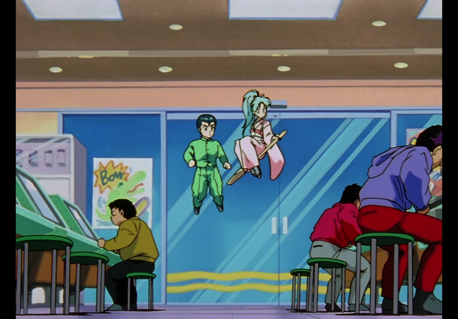 Yu Yu Hakusho Ep 5: Yusuke's Back @ 00:07:15
