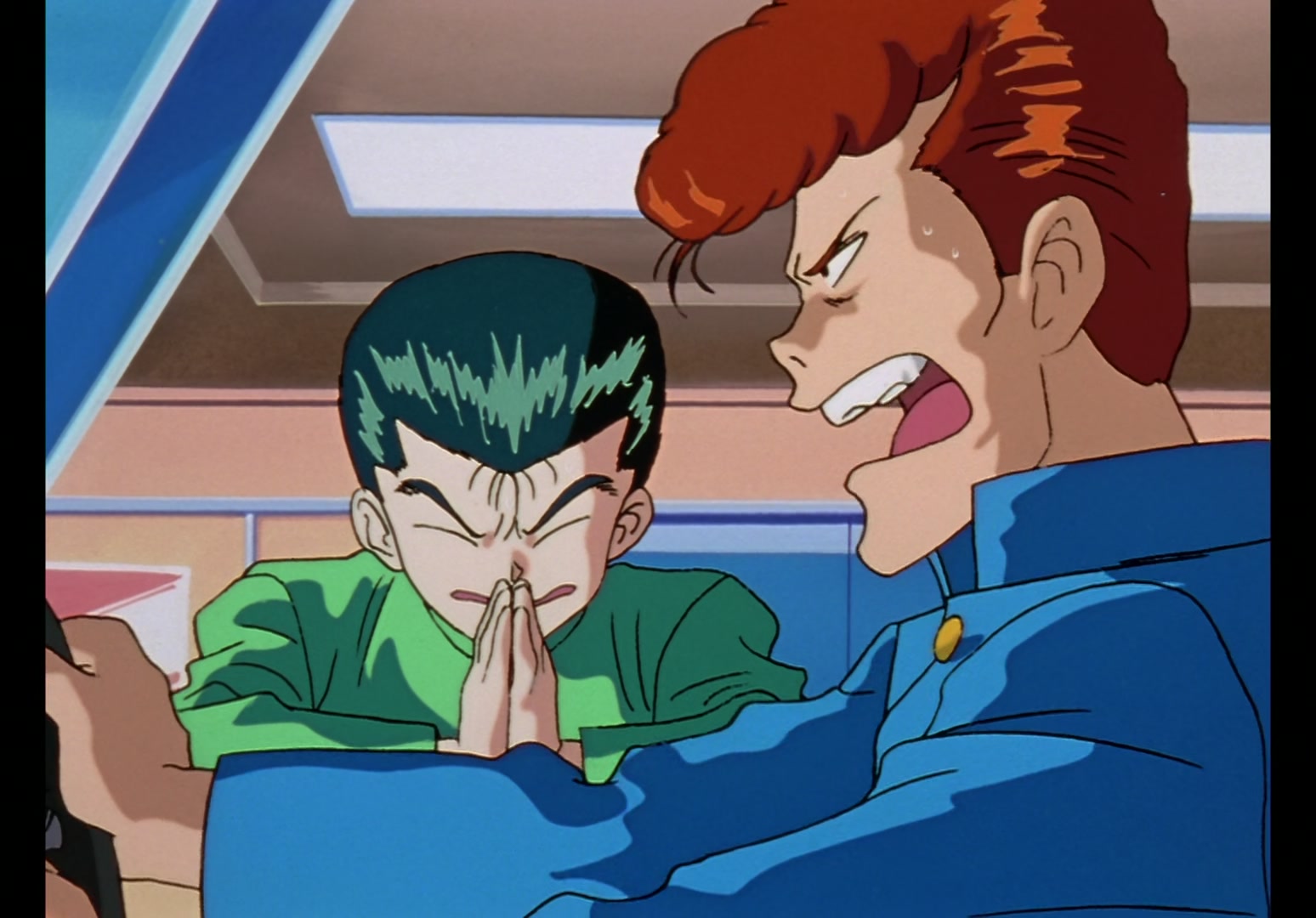 Yu Yu Hakusho Ep 5: Yusuke's Back @ 00:07:27