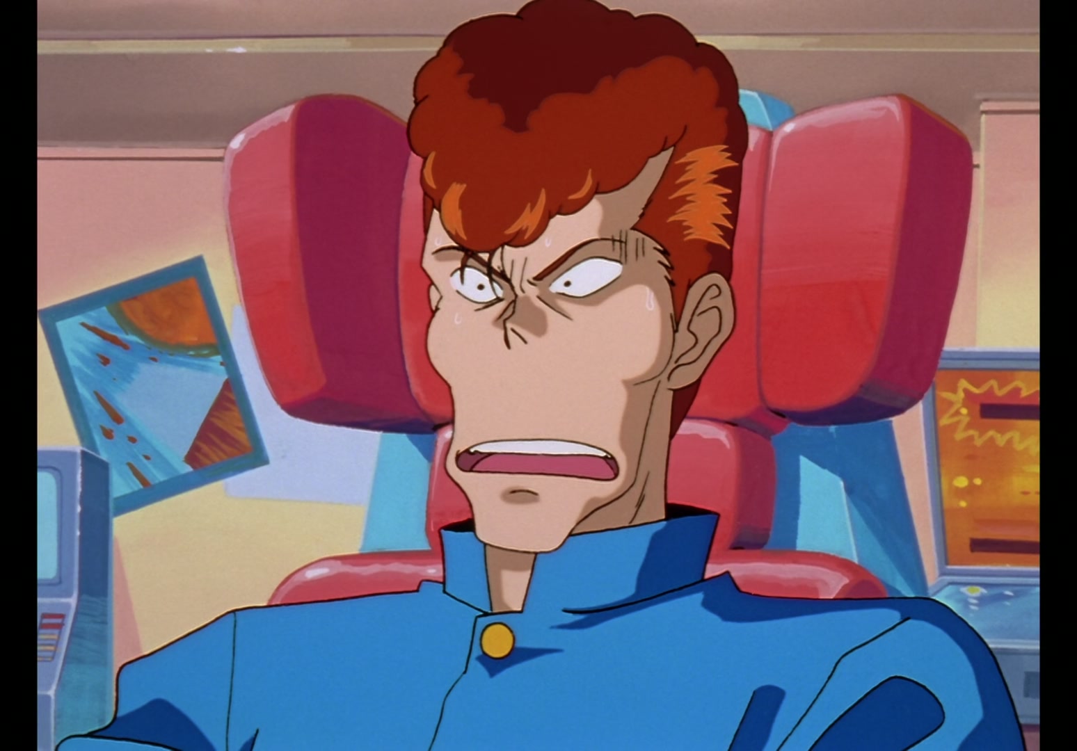 Yu Yu Hakusho Ep 5: Yusuke's Back @ 00:07:34