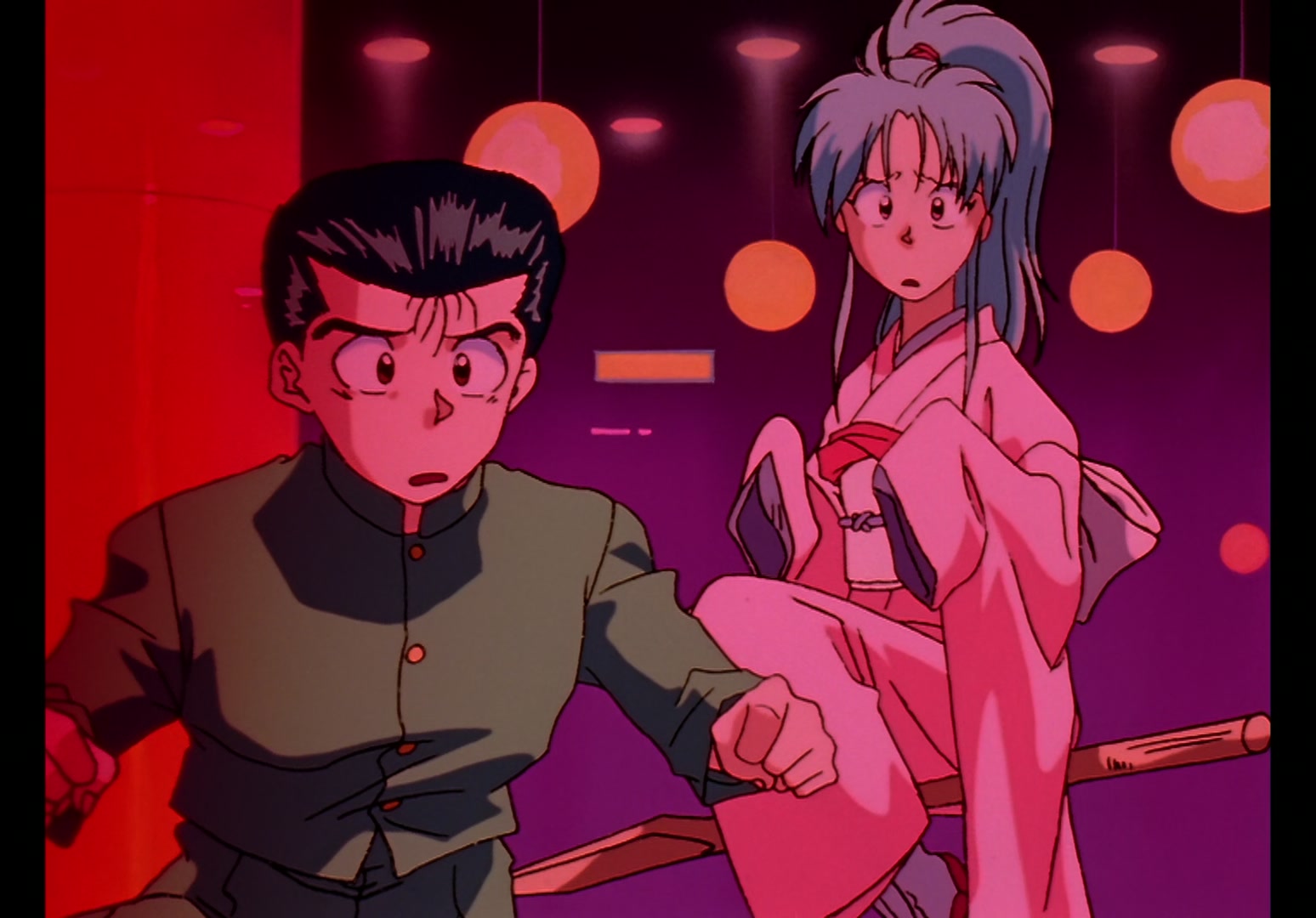 Yu Yu Hakusho Ep 5: Yusuke's Back @ 00:08:05