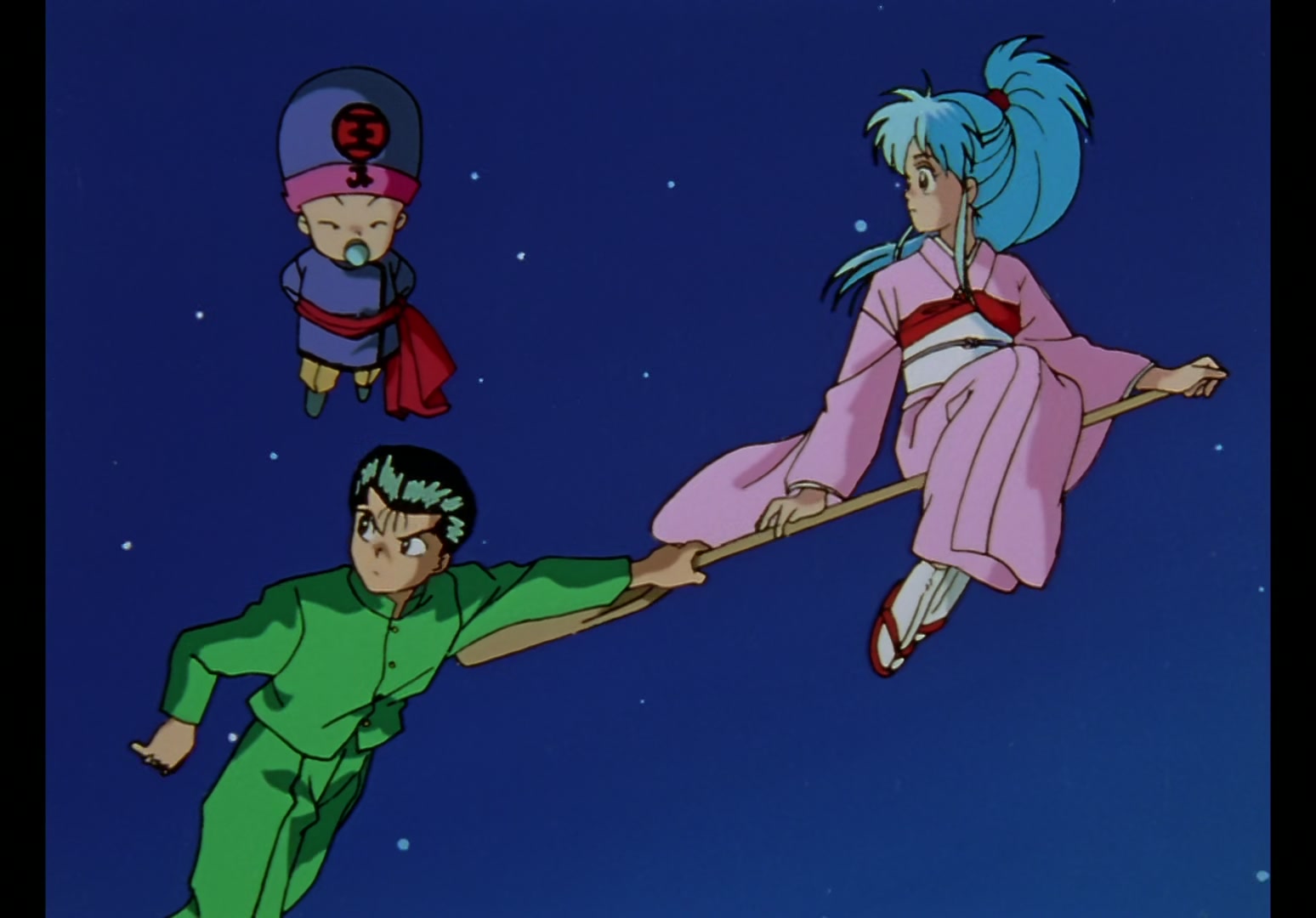 Yu Yu Hakusho Ep 5: Yusuke's Back @ 00:08:20