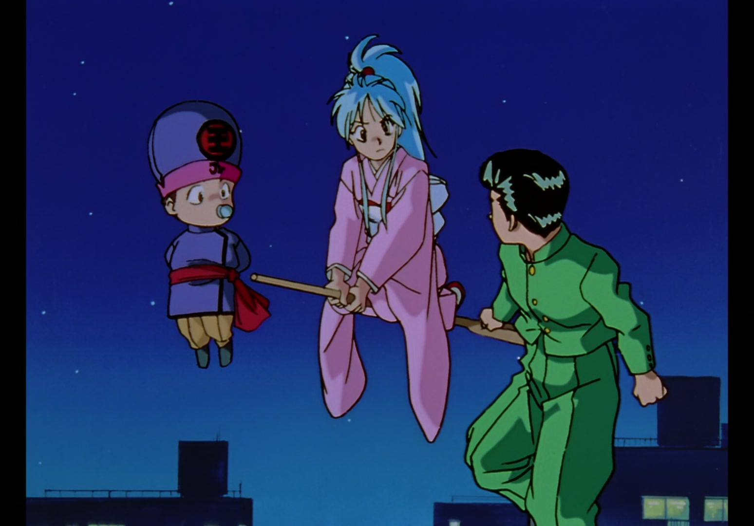 Yu Yu Hakusho Ep 5: Yusuke's Back @ 00:09:28