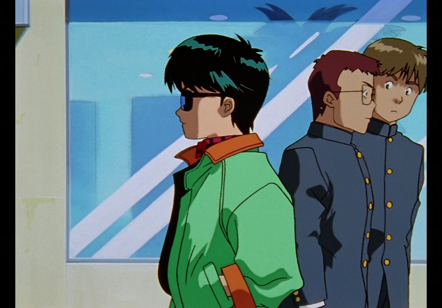 Yu Yu Hakusho Ep 5: Yusuke's Back @ 00:13:57