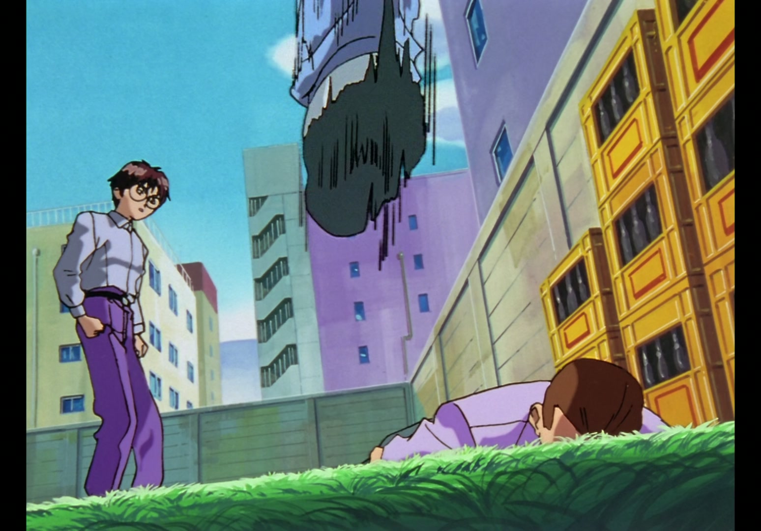 Yu Yu Hakusho Ep 5: Yusuke's Back @ 00:18:07