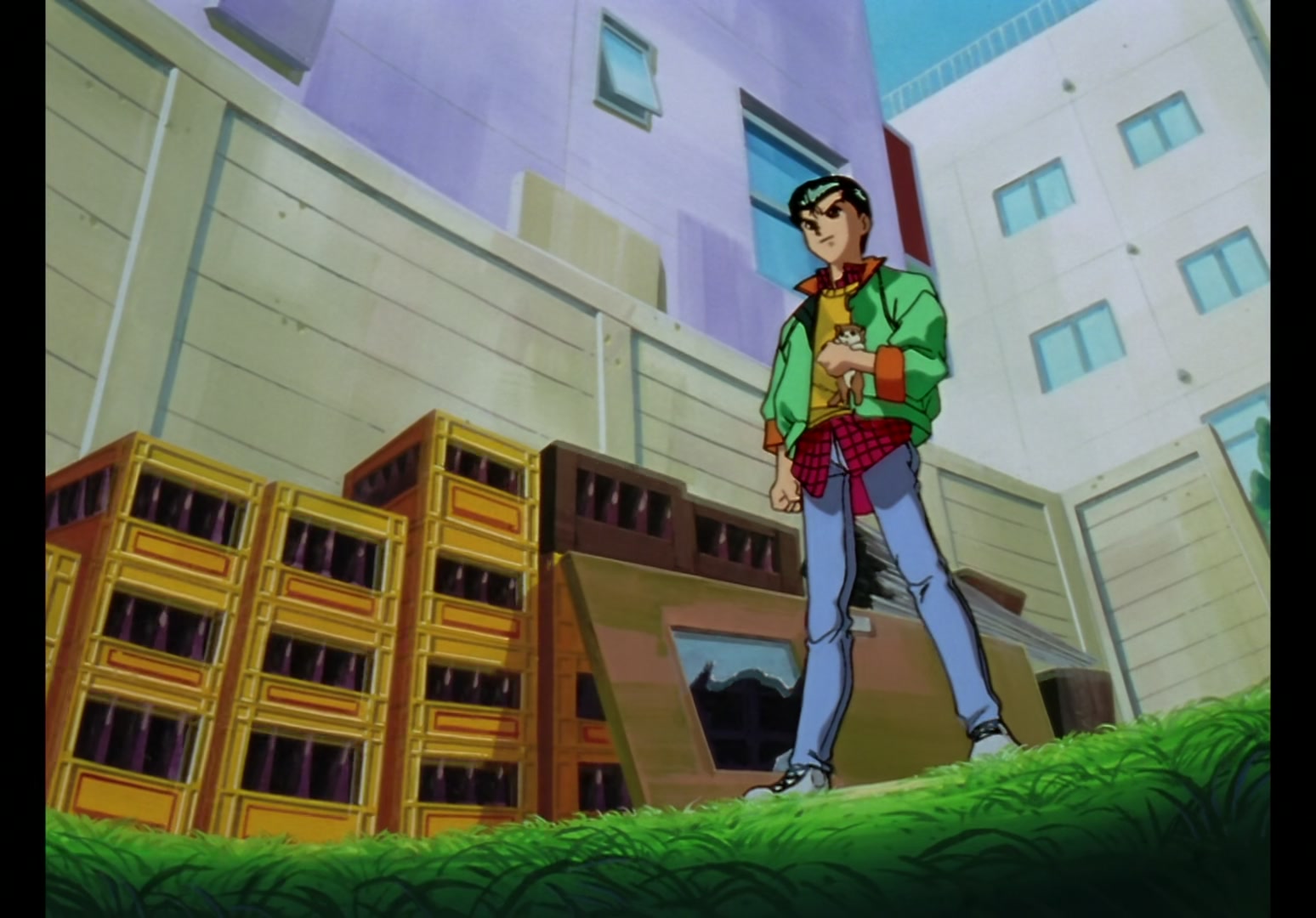 Yu Yu Hakusho Ep 5: Yusuke's Back @ 00:18:23