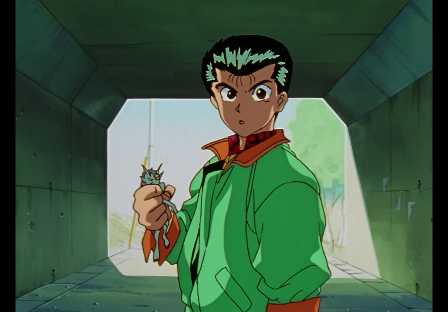 Yu Yu Hakusho Ep 5: Yusuke's Back @ 00:19:57