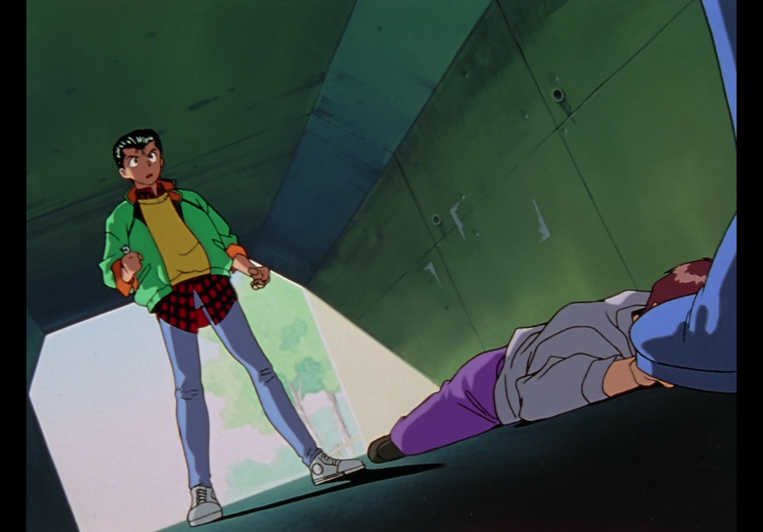 Yu Yu Hakusho Ep 5: Yusuke's Back @ 00:20:09