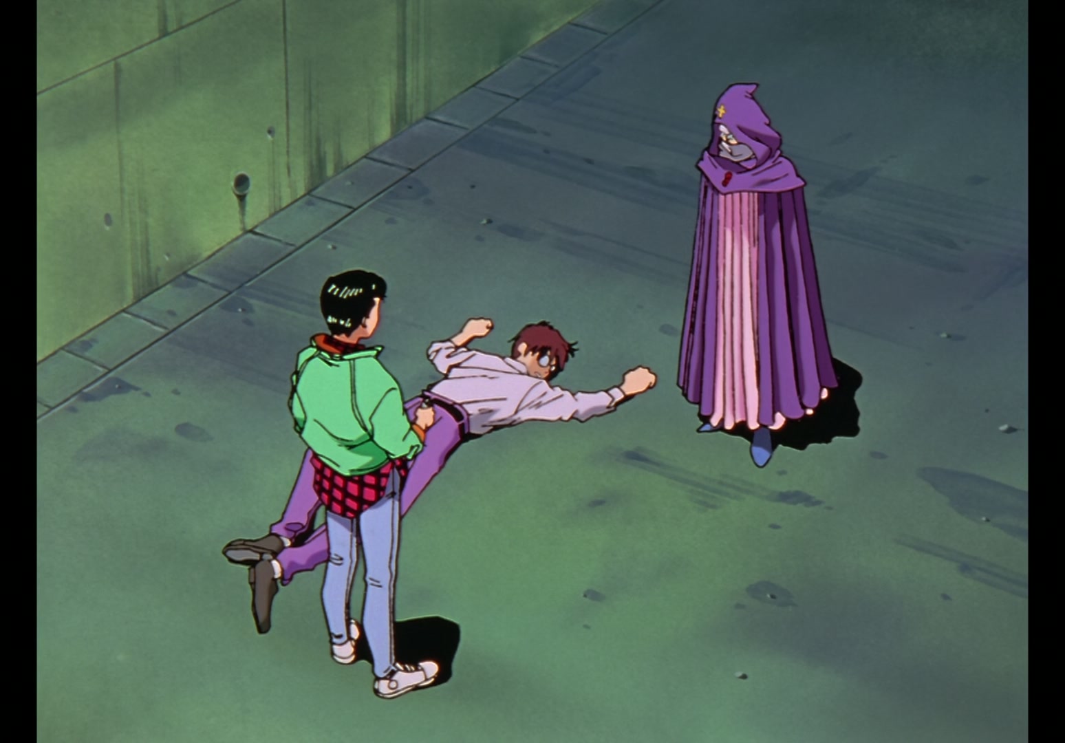 Yu Yu Hakusho Ep 5: Yusuke's Back @ 00:20:16