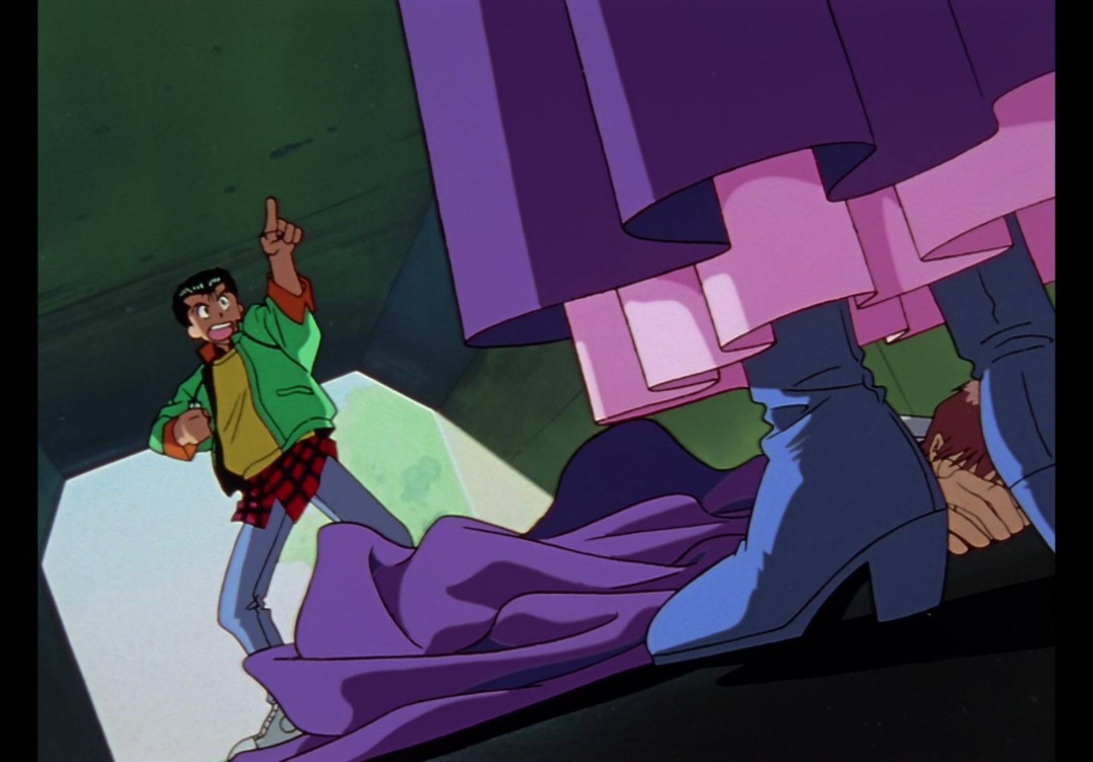 Yu Yu Hakusho Ep 5: Yusuke's Back @ 00:20:43
