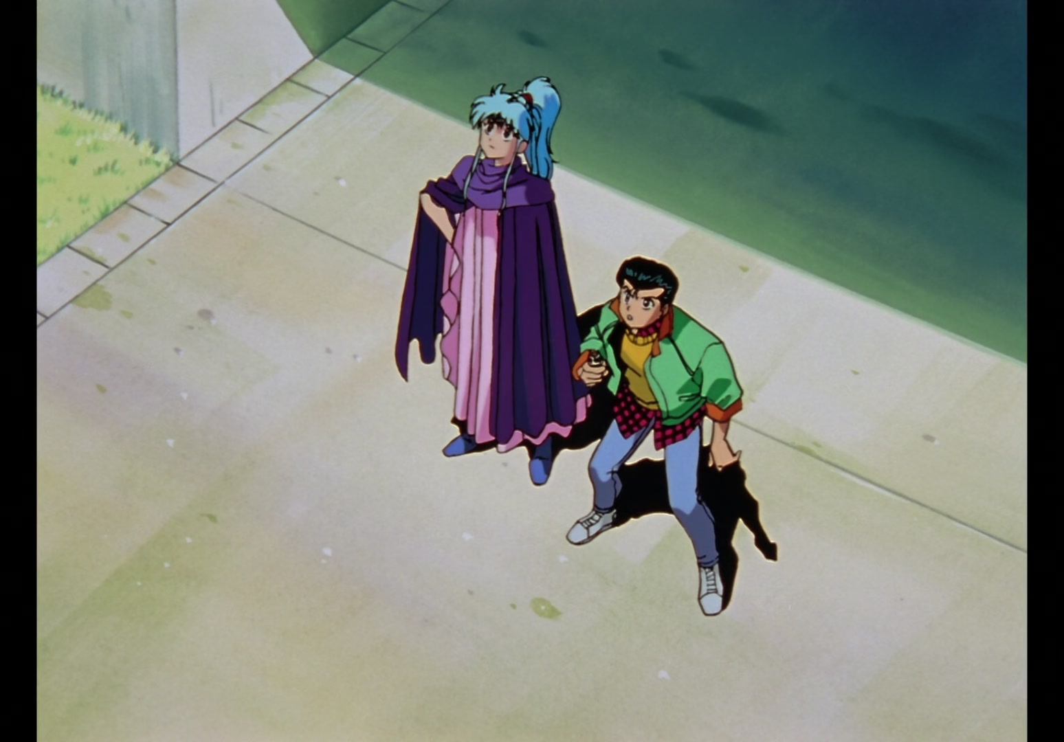 Yu Yu Hakusho Ep 5: Yusuke's Back @ 00:21:09