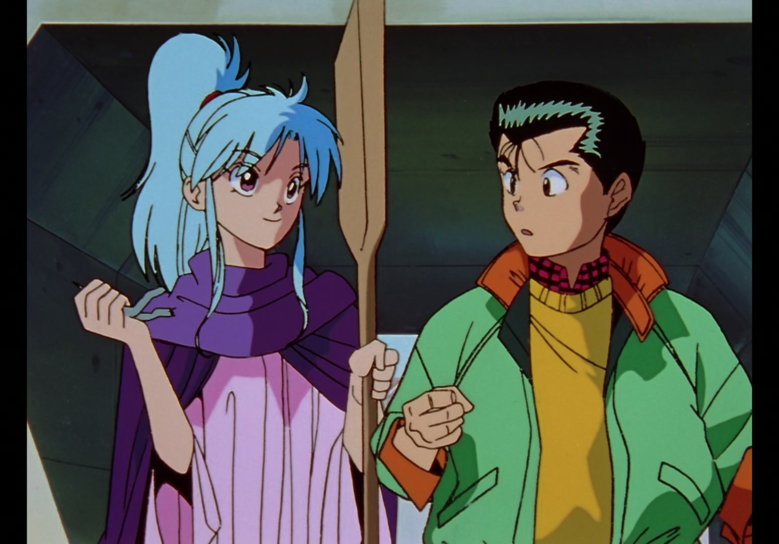 Yu Yu Hakusho Ep 5: Yusuke's Back @ 00:21:25