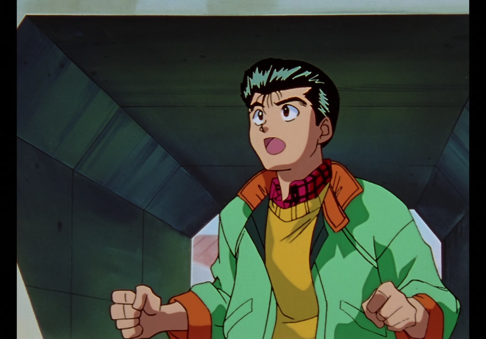 Yu Yu Hakusho Ep 5: Yusuke's Back @ 00:21:28