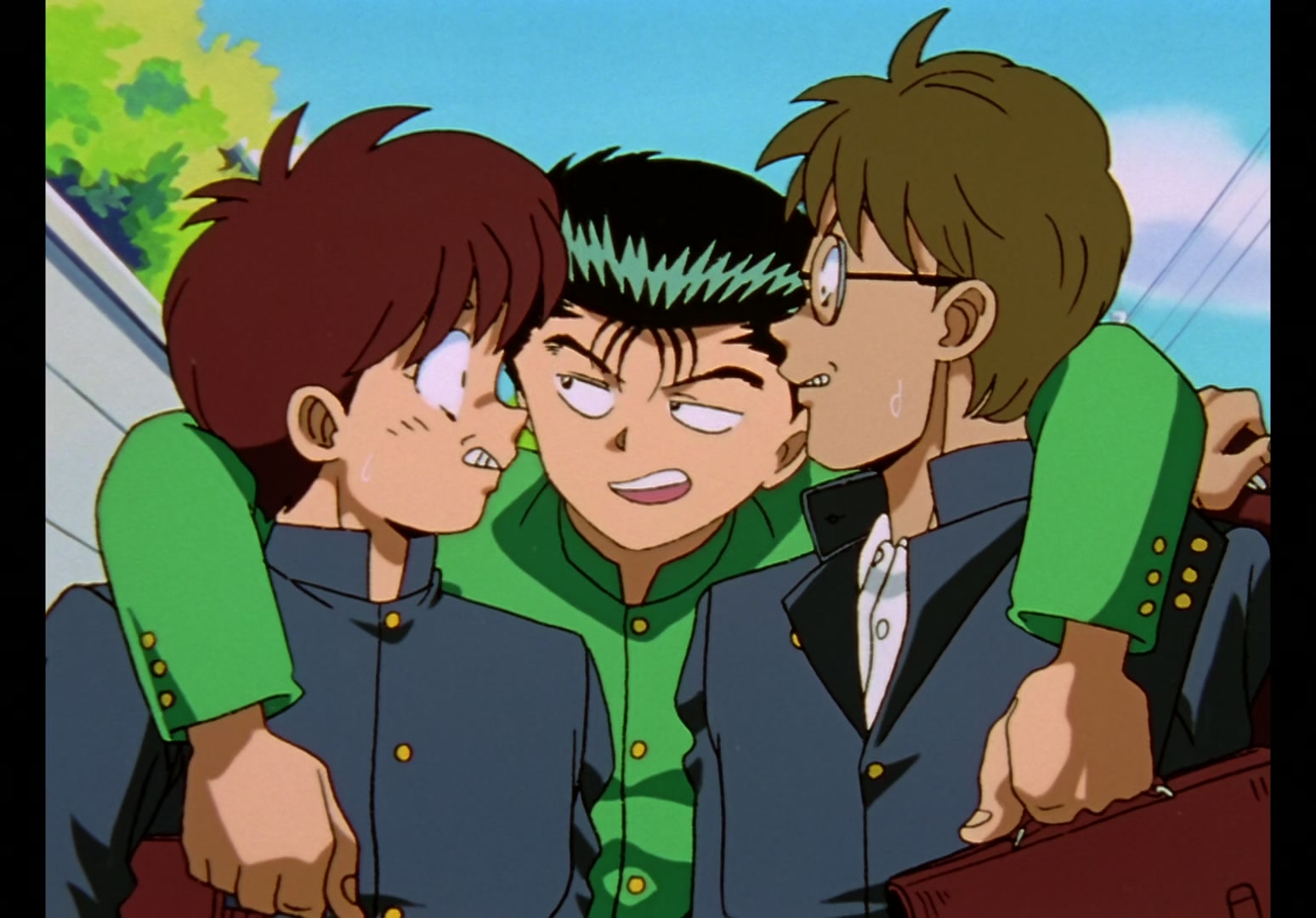 Yu Yu Hakusho Ep 6: Three Monsters @ 00:03:28