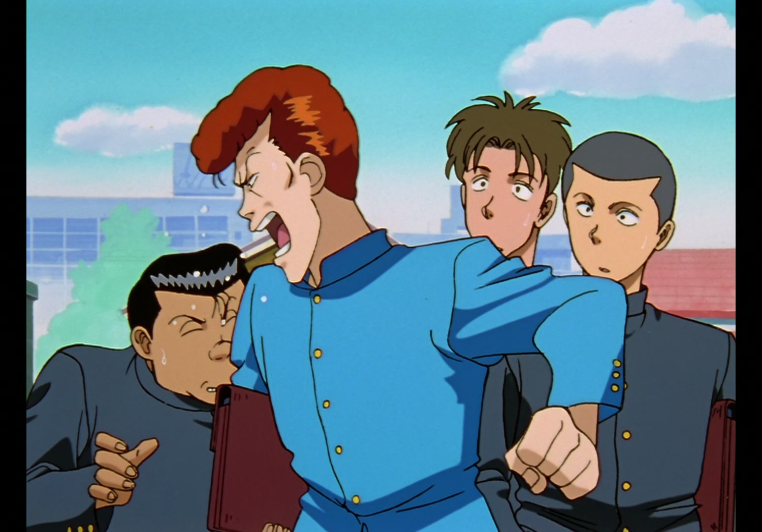 Yu Yu Hakusho Ep 6: Three Monsters @ 00:04:51
