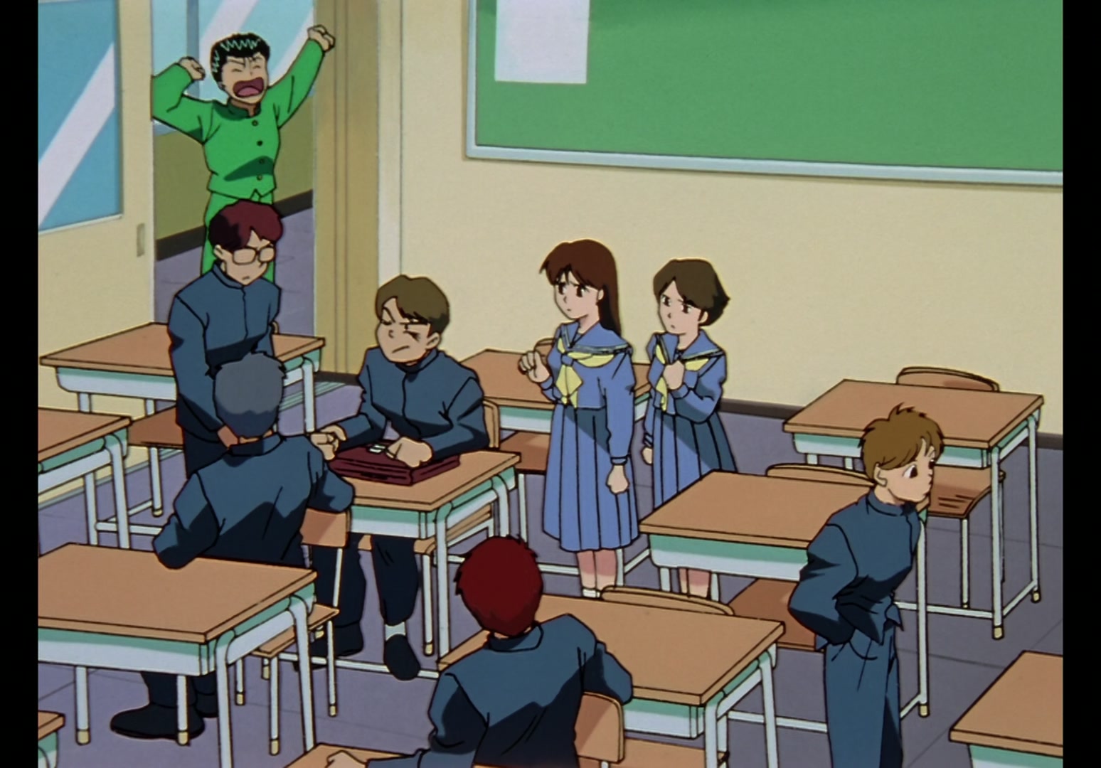 Yu Yu Hakusho Ep 6: Three Monsters @ 00:07:00