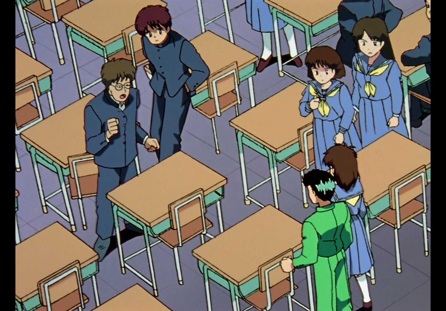Yu Yu Hakusho Ep 6: Three Monsters @ 00:07:15