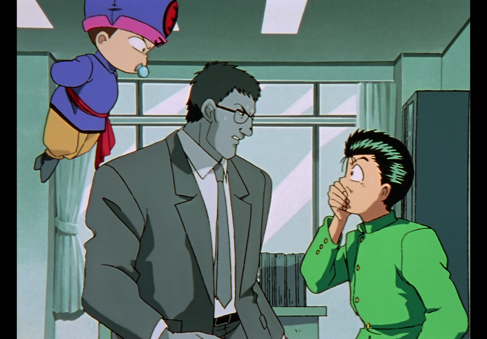 Yu Yu Hakusho Ep 6: Three Monsters @ 00:08:24