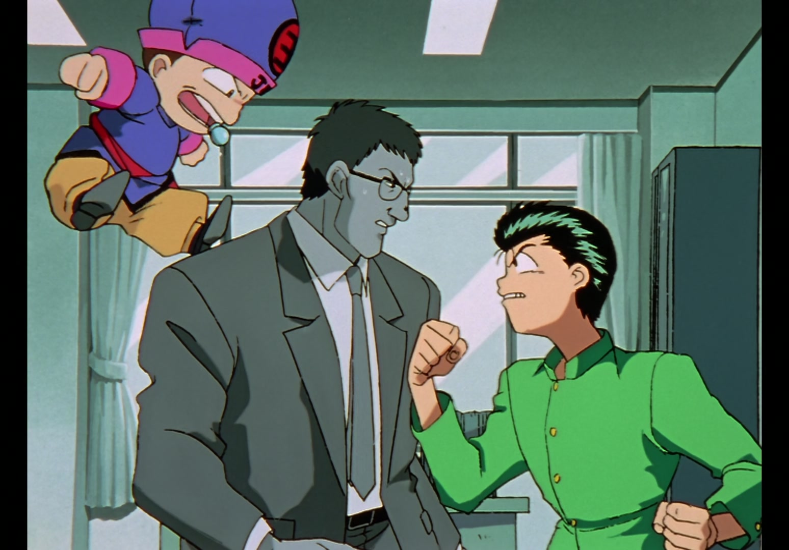 Yu Yu Hakusho Ep 6: Three Monsters @ 00:08:31