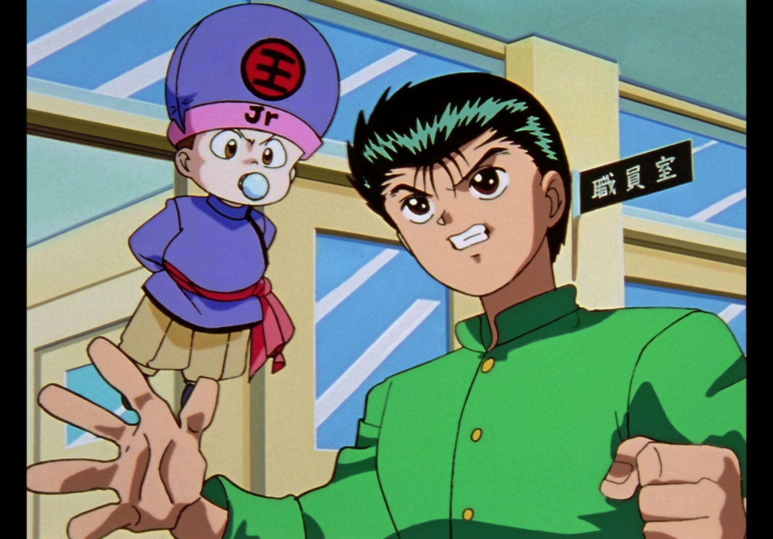 Yu Yu Hakusho Ep 6: Three Monsters @ 00:09:36