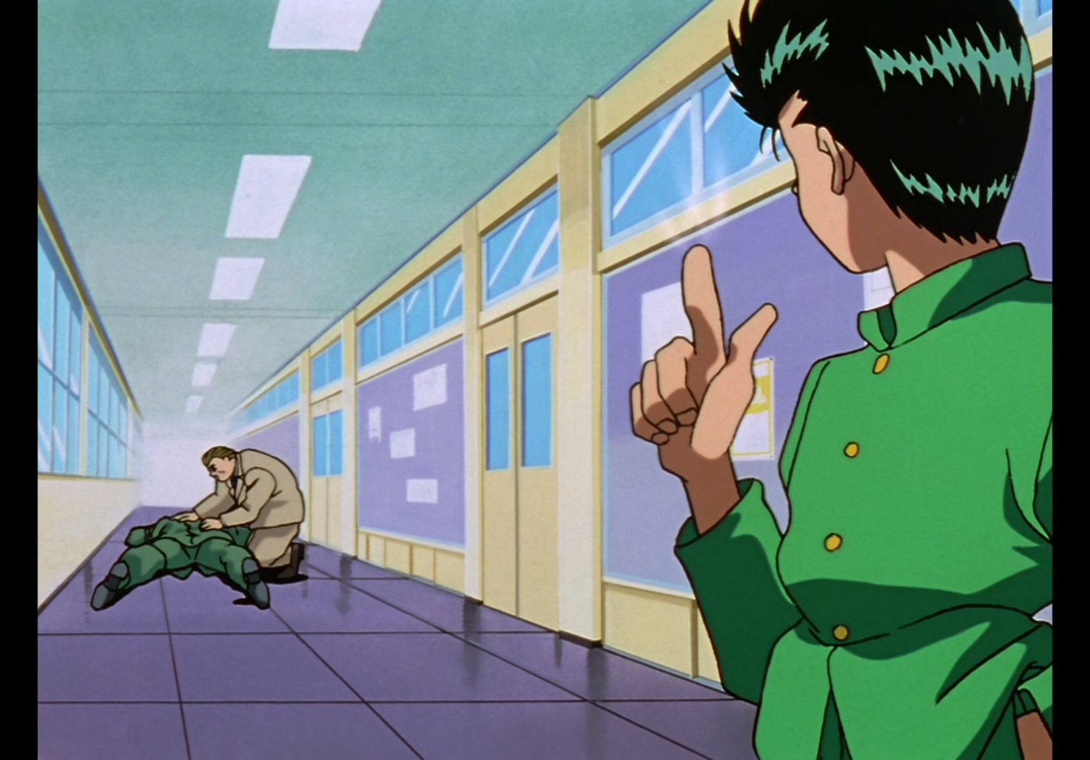 Yu Yu Hakusho Ep 6: Three Monsters @ 00:10:25