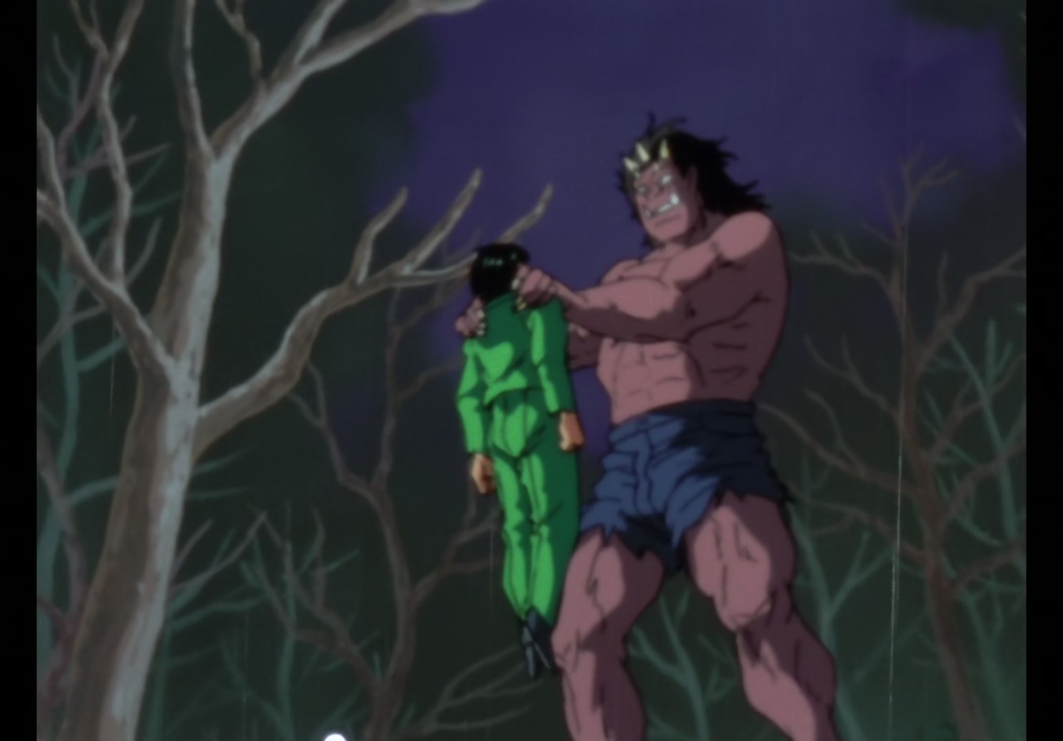 Yu Yu Hakusho Ep 7: Gouki and Kurama @ 00:02:57
