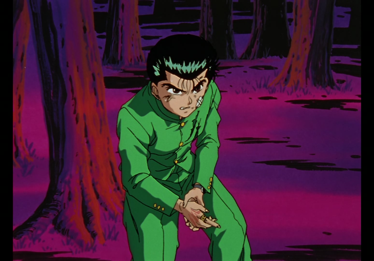 Yu Yu Hakusho Ep 7: Gouki and Kurama @ 00:08:54