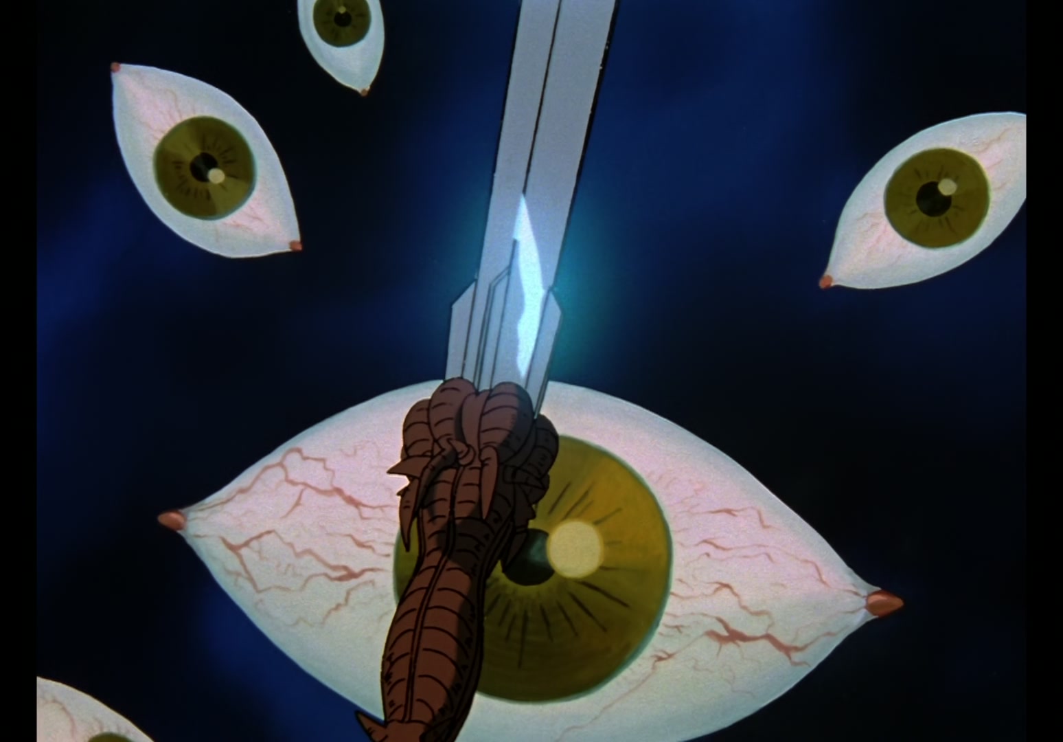 Yu Yu Hakusho Ep 8: The Three Eyes of Hiei @ 00:02:42