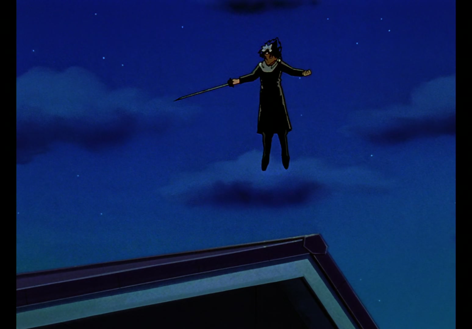 Yu Yu Hakusho Ep 8: The Three Eyes of Hiei @ 00:02:54